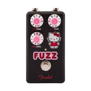 Fender x Hello Kitty Fuzz Pedal Black 聯名款效果器